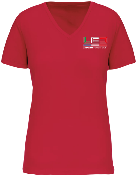 T-Shirt Femme Col en V - manches courtes
