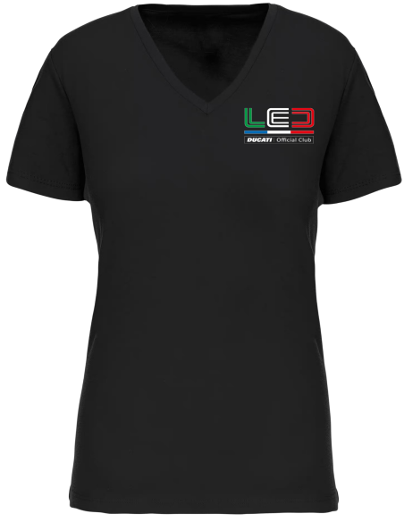 T-Shirt Femme Col en V - manches courtes