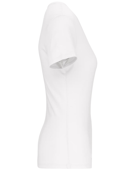 T-Shirt Femme Col en V - manches courtes