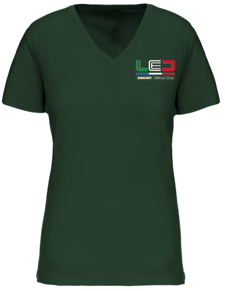 T-Shirt Femme Col en V - manches courtes