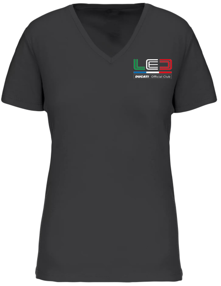 T-Shirt Femme Col en V - manches courtes