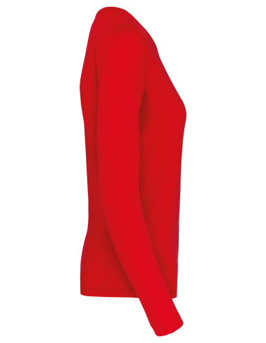 T-Shirt Femme Col Rond - manches longues