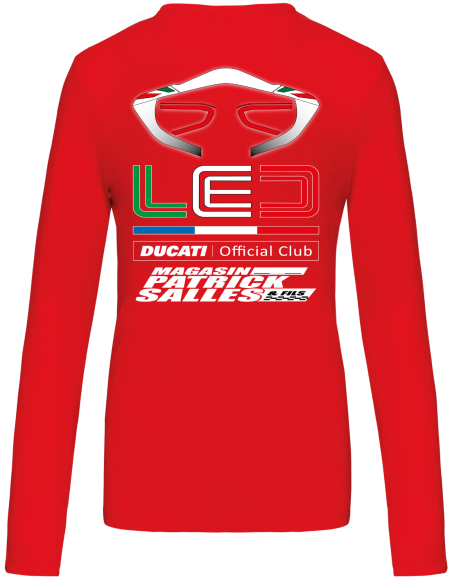 T-Shirt Femme Col Rond - manches longues