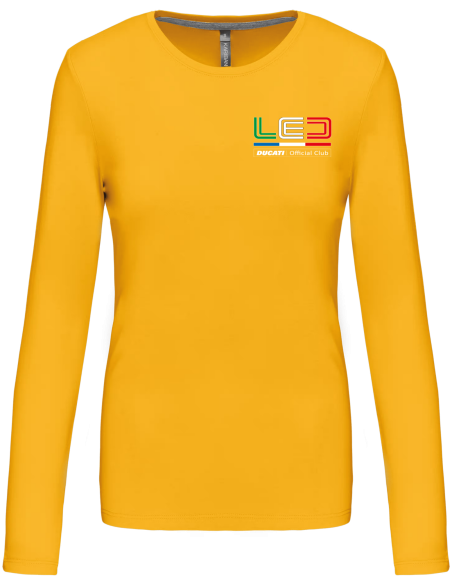 T-Shirt Femme Col Rond - manches longues