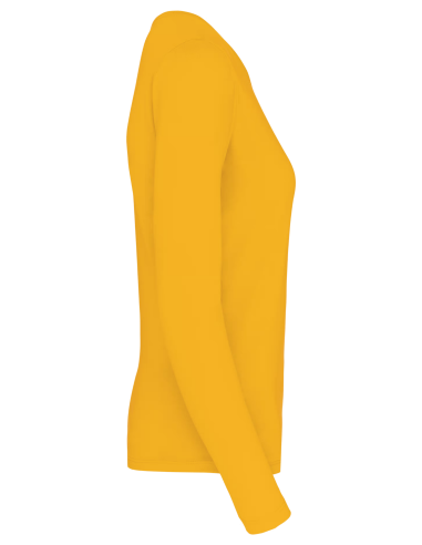 T-Shirt Femme Col Rond - manches longues