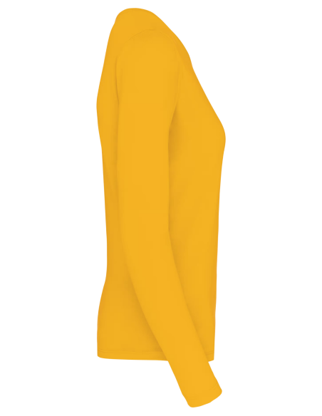 T-Shirt Femme Col Rond - manches longues