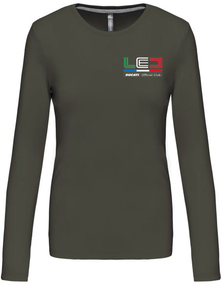 T-Shirt Femme Col Rond - manches longues