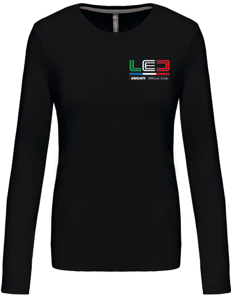 T-Shirt Femme Col Rond - manches longues