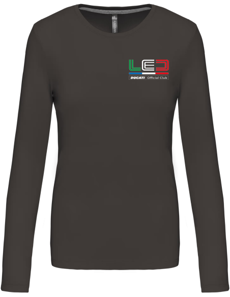 T-Shirt Femme Col Rond - manches longues