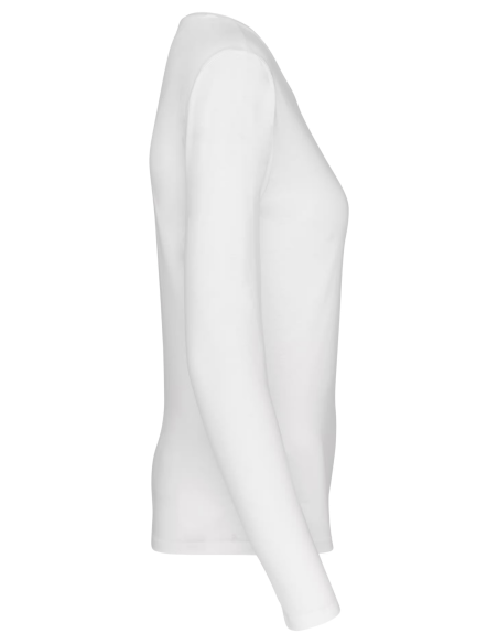 T-Shirt Femme Col Rond - manches longues