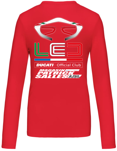 T-Shirt Femme Col en V - manches longues