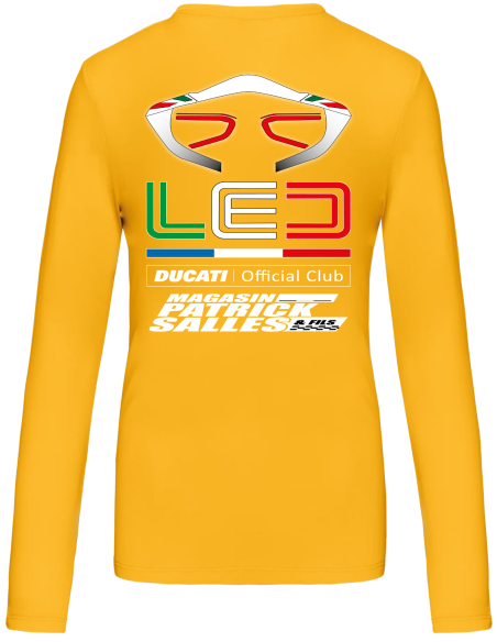 T-Shirt Femme Col en V - manches longues