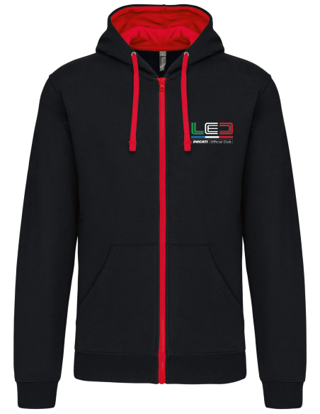Sweat -Shirt Zippé Homme avec Capuche