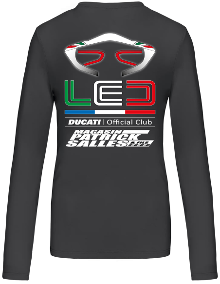 T-Shirt Femme Col en V - manches longues