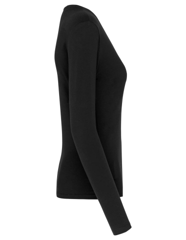 T-Shirt Femme Col en V - manches longues