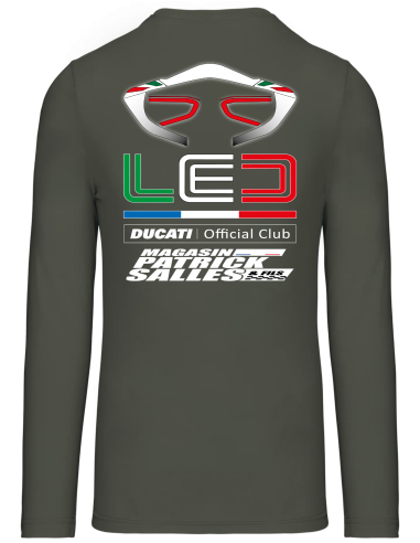 T-Shirt Homme Col en V - manches longues